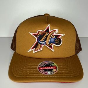 Mitchell & Ness NBA 76ers Trucker Snapback